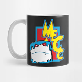 Man Eating Cake Comics Tee Mug